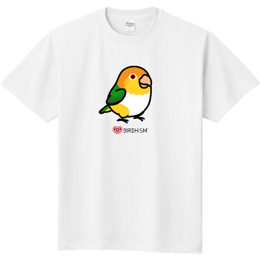 Chubby Bird　シロハラインコ　スタンダードTシャツ　ホワイト　受注製作　送料無料　メーカー直送　クーポン利用不可