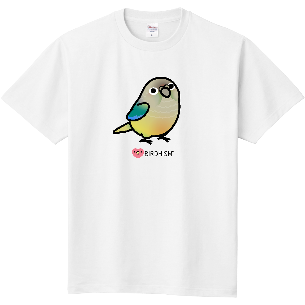 Chubby Bird　ウロコインコ　スタンダードTシャツ　ホワイト　受注製作　送料無料　メーカー直送　クーポン利用不可