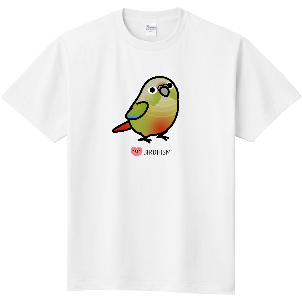 Chubby Bird　ウロコインコ　スタンダードTシャツ　ホワイト　受注製作　送料無料　メーカー直送　クーポン利用不可