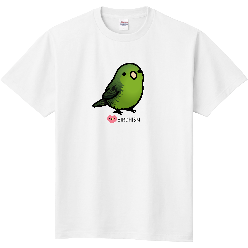 Chubby Bird　サザナミインコ　スタンダードTシャツ　ホワイト　受注製作　送料無料　メーカー直送　クーポン利用不可