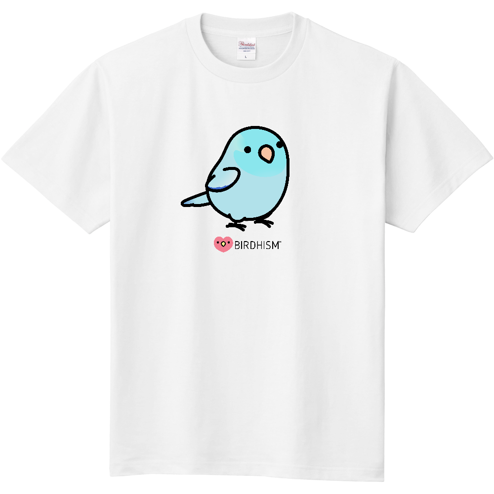 Chubby Bird　マメルリハ　スタンダードTシャツ　ホワイト　受注製作　送料無料　メーカー直送　クーポン利用不可
