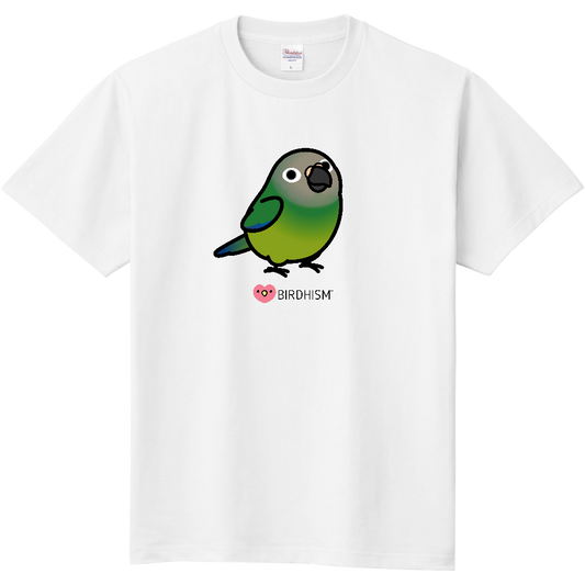 Chubby Bird　シモフリインコ　スタンダードTシャツ　ホワイト　受注製作　送料無料　メーカー直送　クーポン利用不可