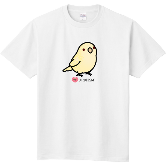 Chubby Bird　サザナミインコ　スタンダードTシャツ　ホワイト　受注製作　送料無料　メーカー直送　クーポン利用不可