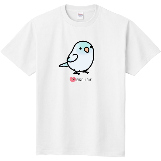 Chubby Bird　マメルリハ　スタンダードTシャツ　ホワイト　受注製作　送料無料　メーカー直送　クーポン利用不可