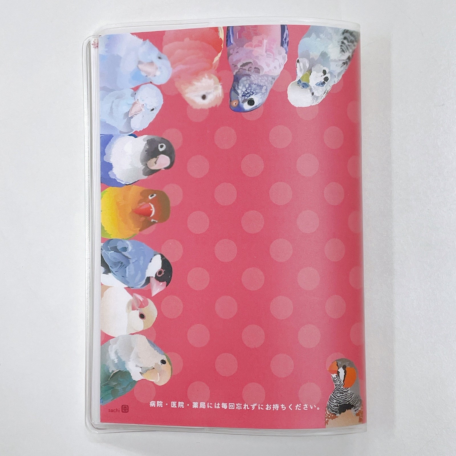 お薬手帳　とりアート　ことりたち - Sweet Birdie Boutique