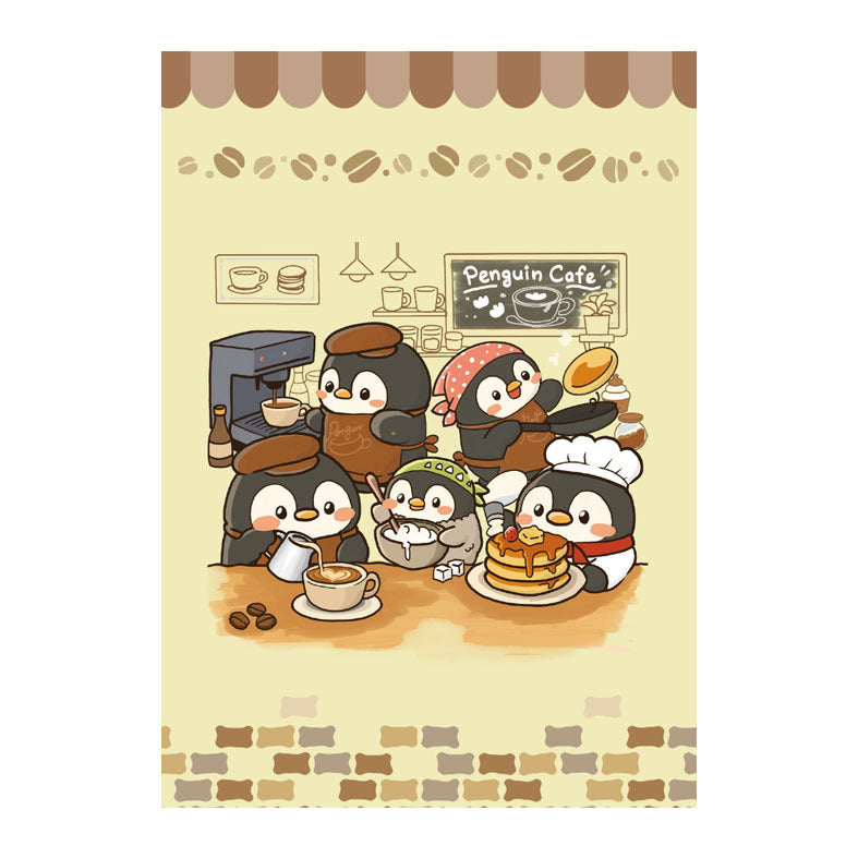 メモ帳　ペンギンカフェ - Sweet Birdie Boutique