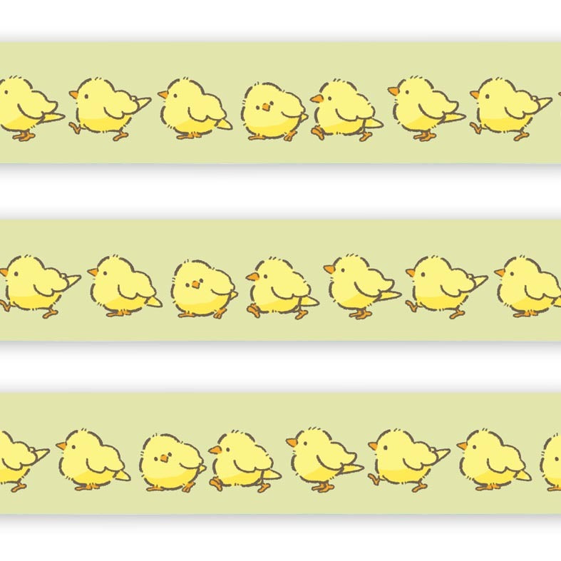 マスキングテープ　てくてくひよこ - Sweet Birdie Boutique