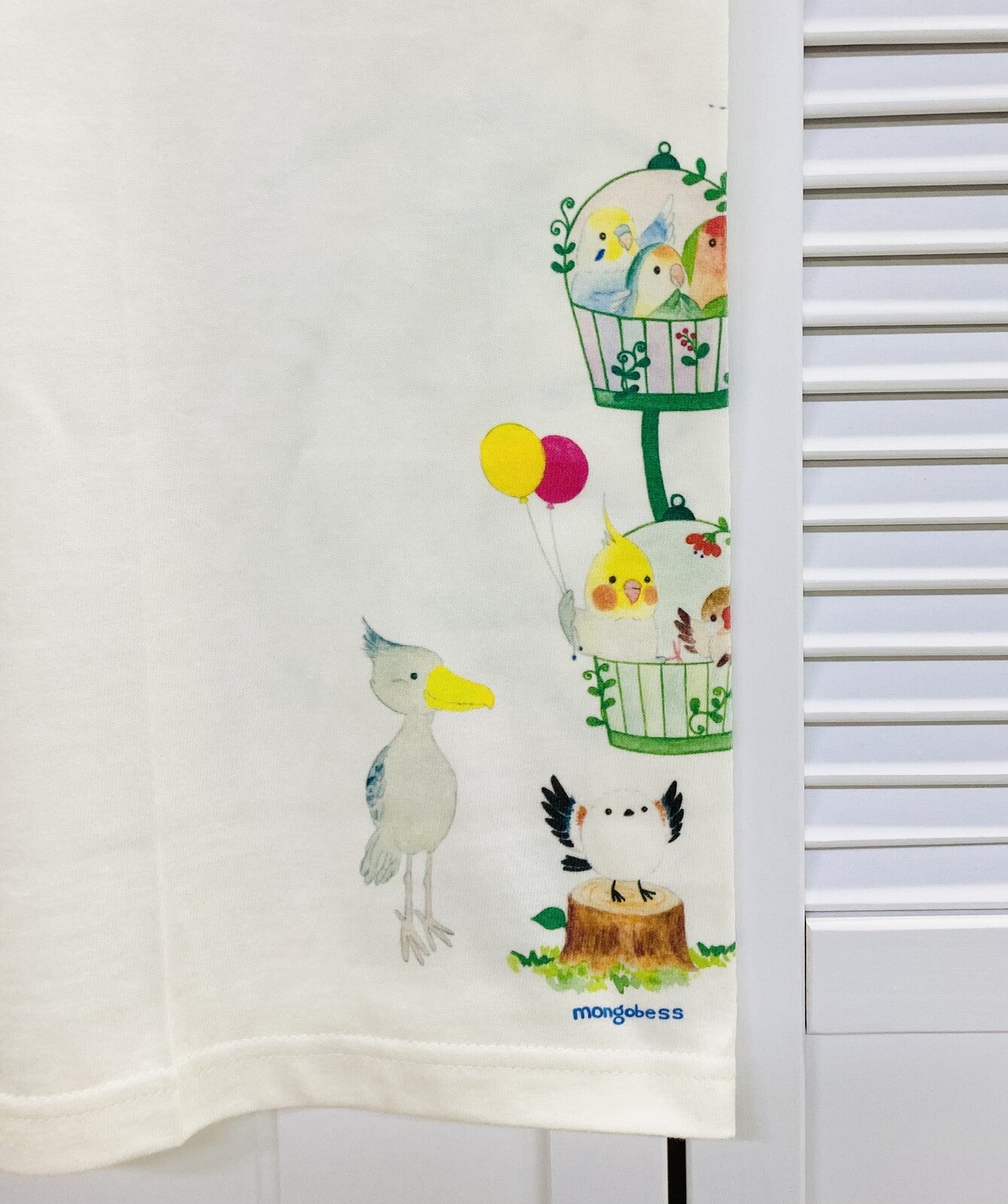 レディースTシャツ ことり遊園地シリーズ 　観覧車　受注製作　送料無料　クーポン利用不可