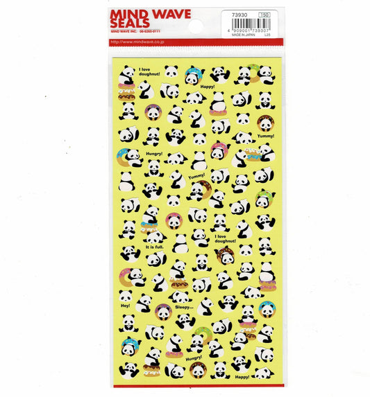Donut Pandal Stickers - Sweet Birdie Boutique International