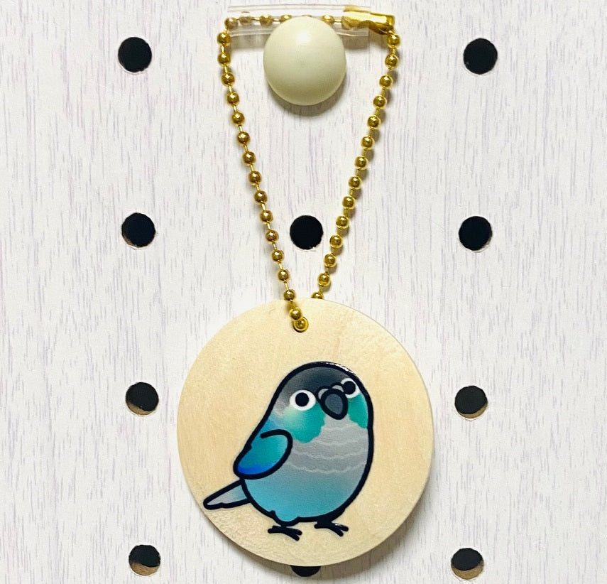 Chubby Bird　木製チャーム　ウロコインコ　クーポン利用不可 - Sweet Birdie Boutique
