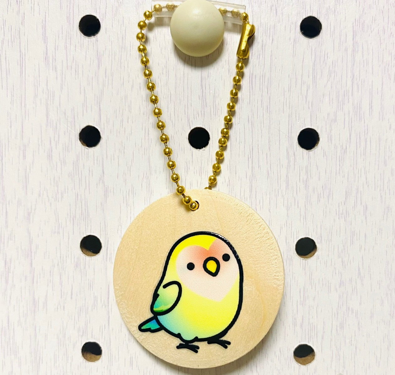 Chubby Bird　木製チャーム　コザクラインコ　クーポン利用不可 - Sweet Birdie Boutique