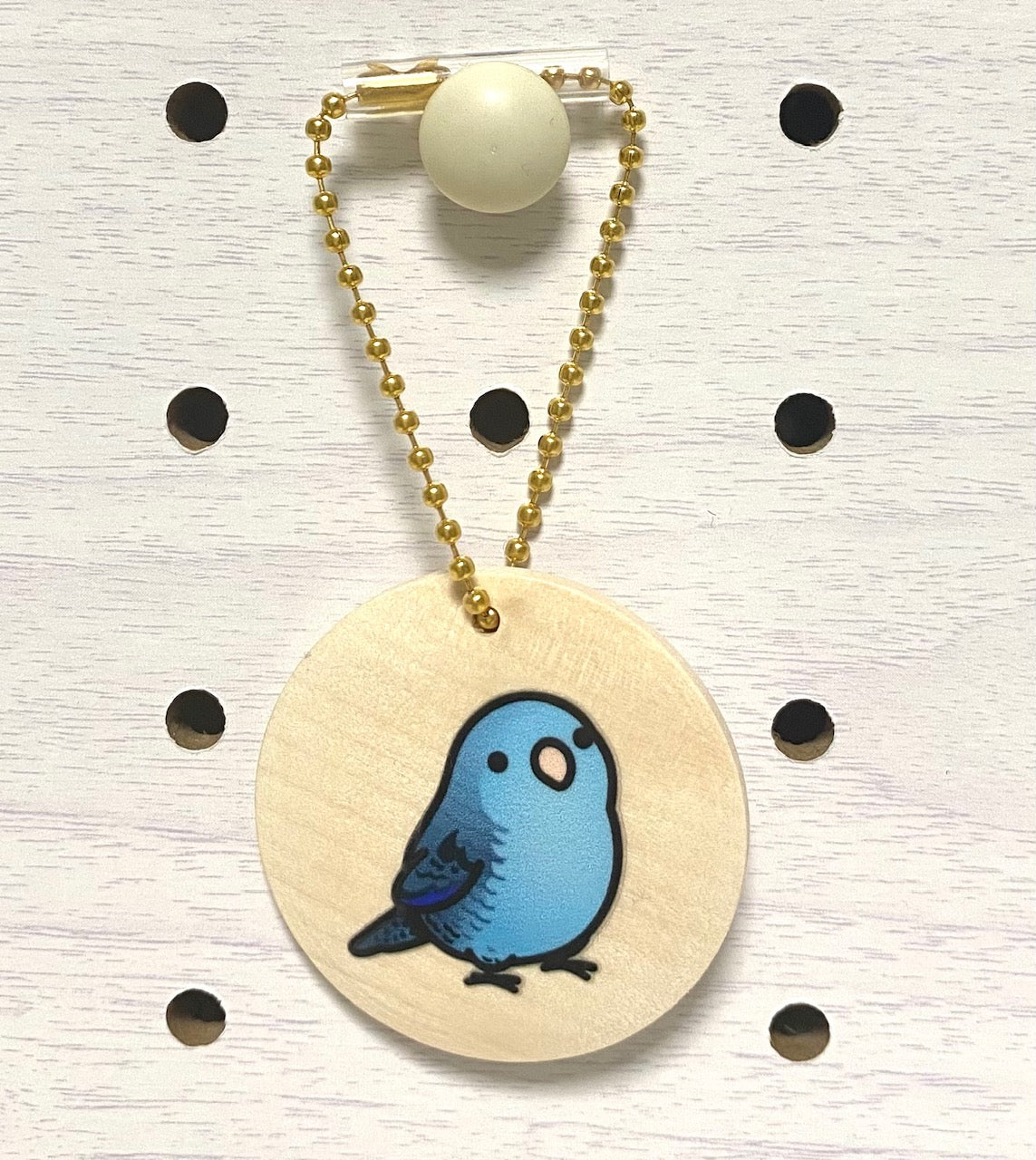 Chubby Bird　木製チャーム　オキナインコ　17種　受注製作　クーポン利用不可