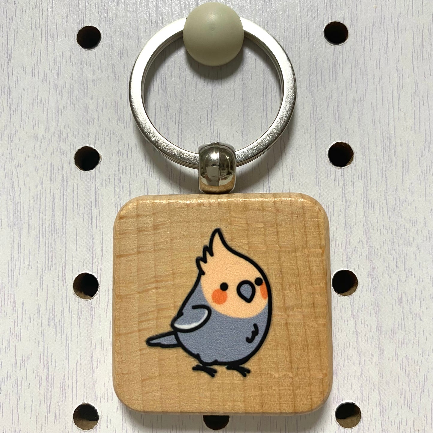 Chubby Bird　木製キーホルダー　コザクラインコ　12種　受注製作　クーポン利用不可