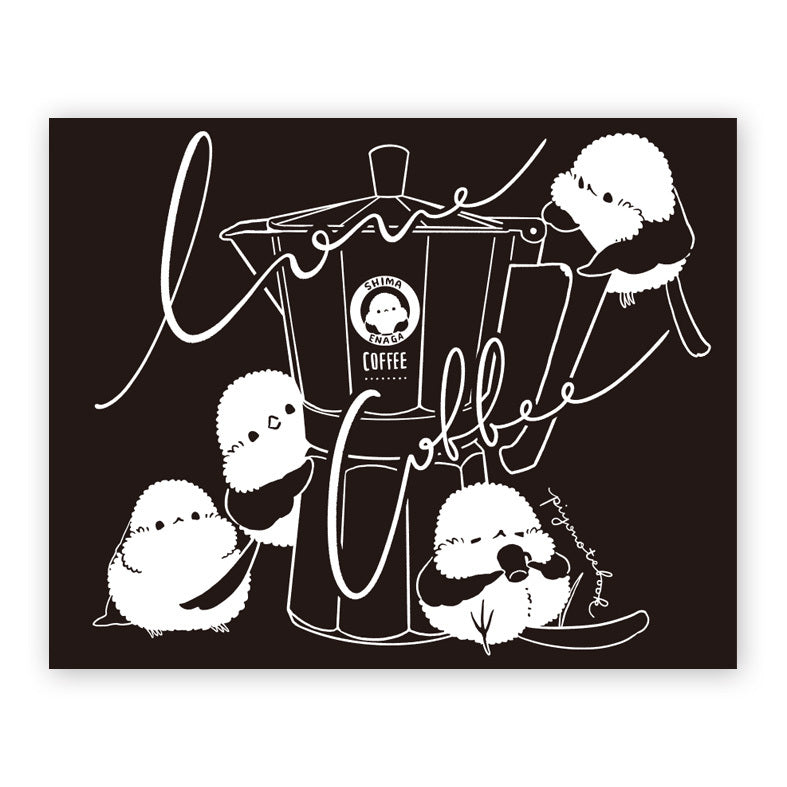 メモ帳　シマエナガのエスプレッソ