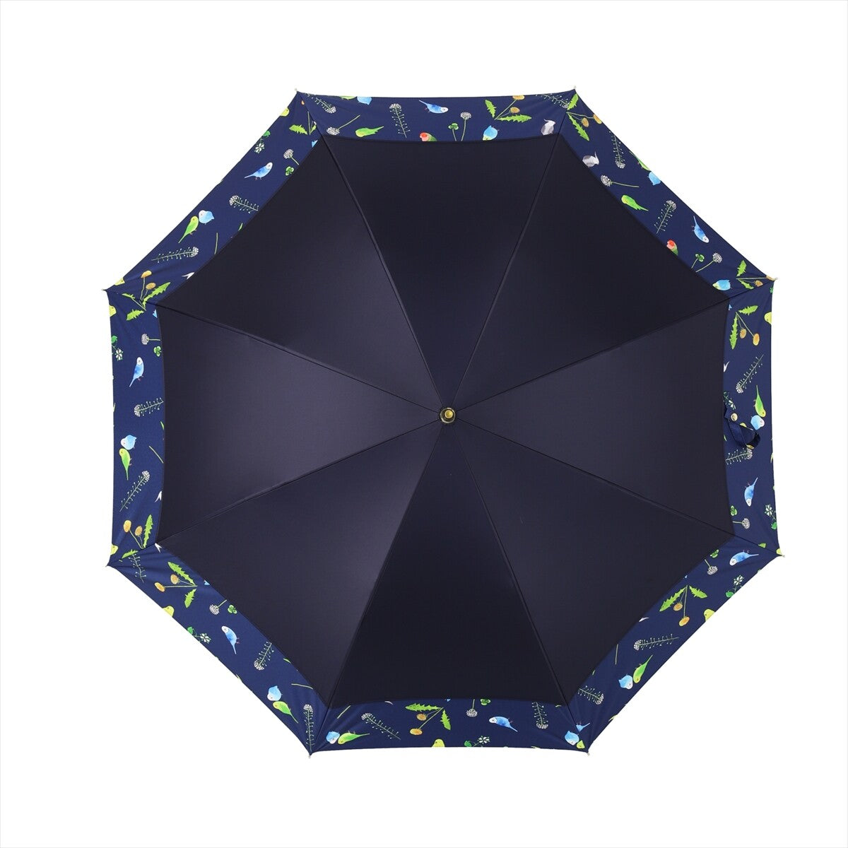 長傘　晴雨兼用傘　遮光ことり　セキセイインコ、オカメインコ、コザクラインコ、ボタンインコ