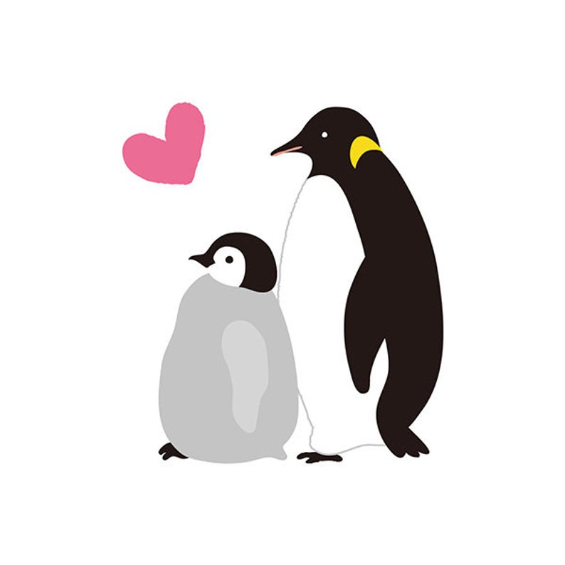 ペンギン　シール　 - 小鳥雑貨専門のお店　スウィート・バーディー・ブティック